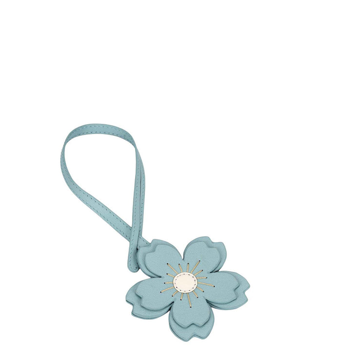 Plain Leather Bag Hanging - Cloud Blue