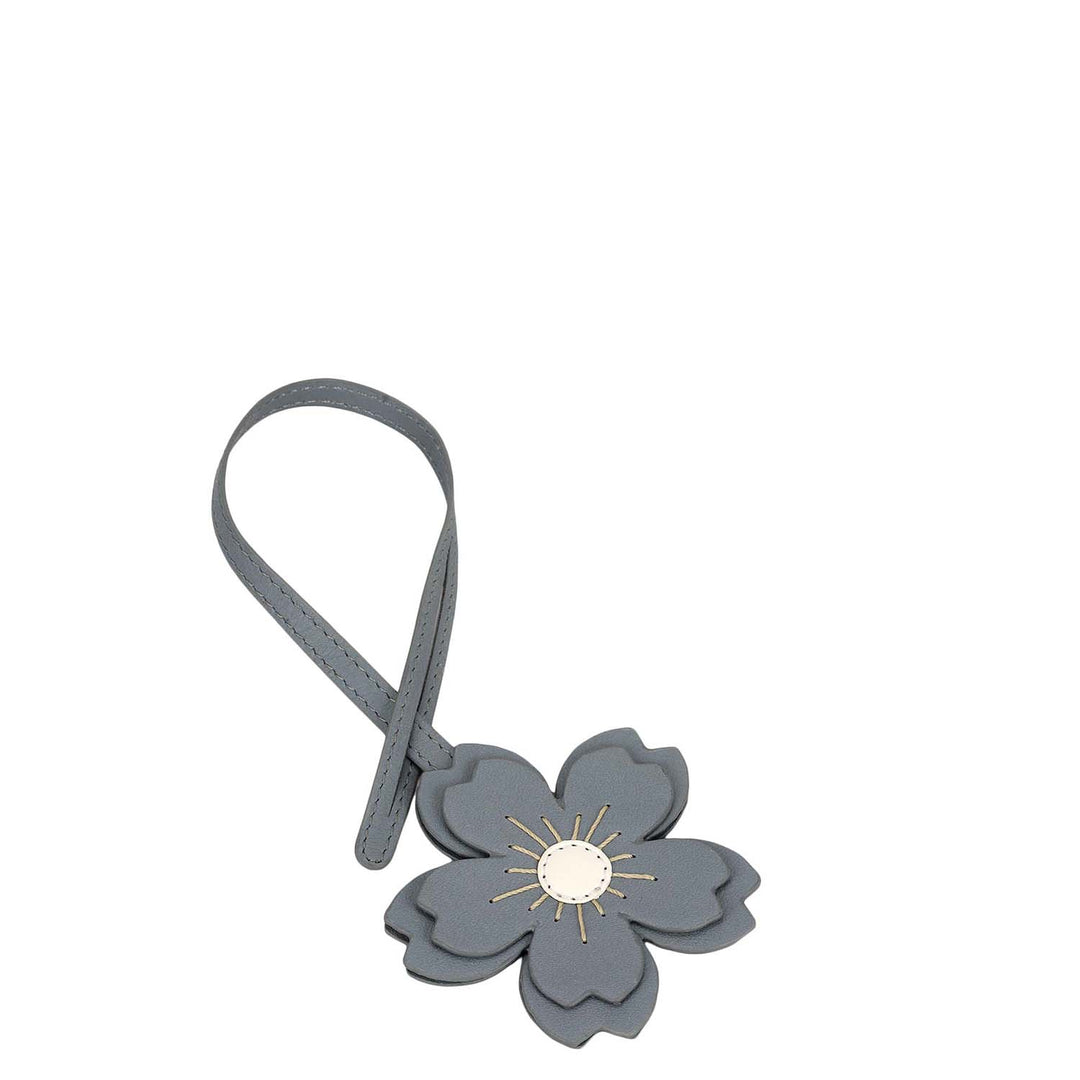 Plain Leather Bag Hanging - Grey