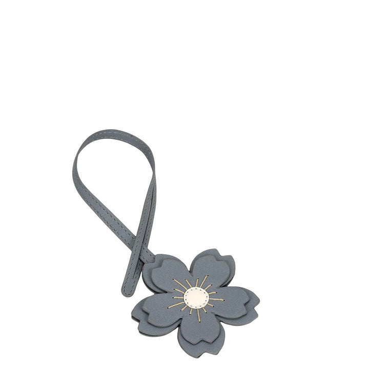 Plain Leather Bag Hanging - Grey