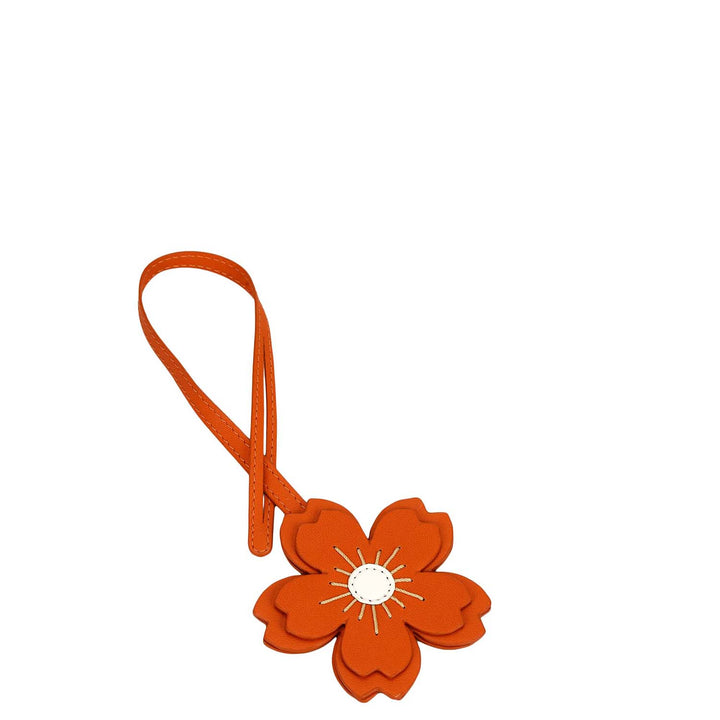 Plain Leather Bag Hanging - Rust Orange