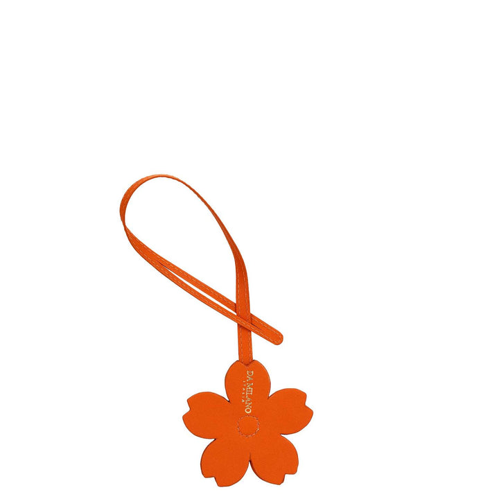 Plain Leather Bag Hanging - Rust Orange