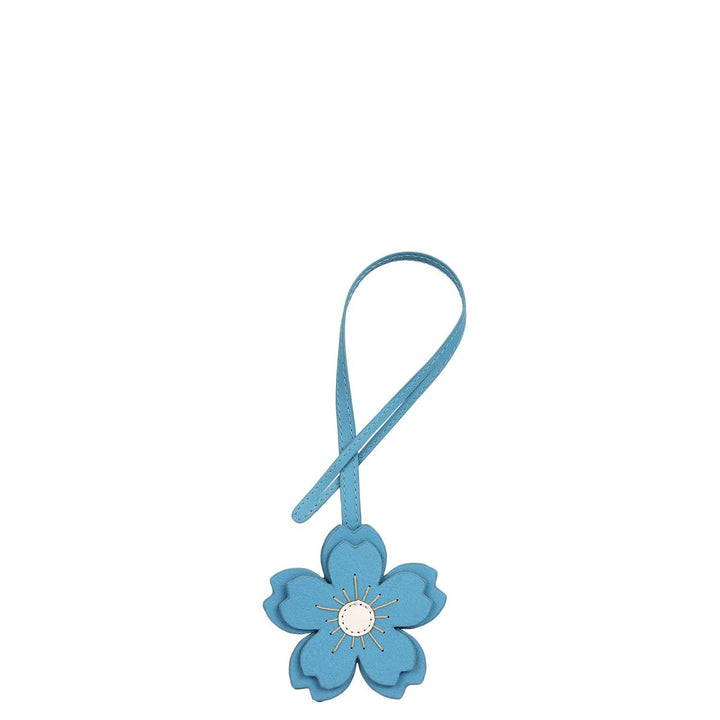 Plain Leather Bag Hanging - Sky Blue