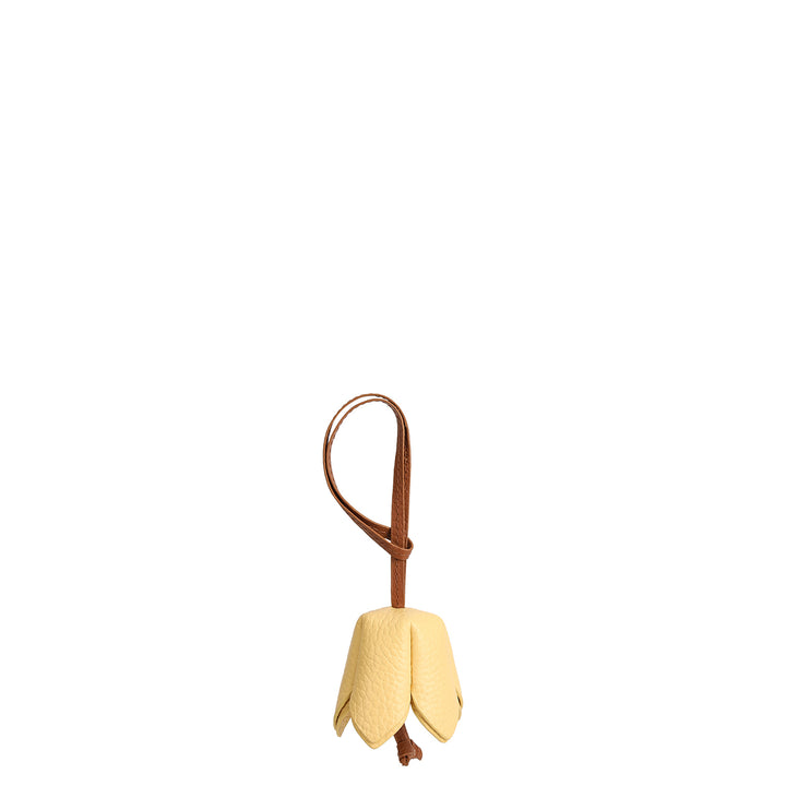 Wax Leather Bag Hanging - Beige