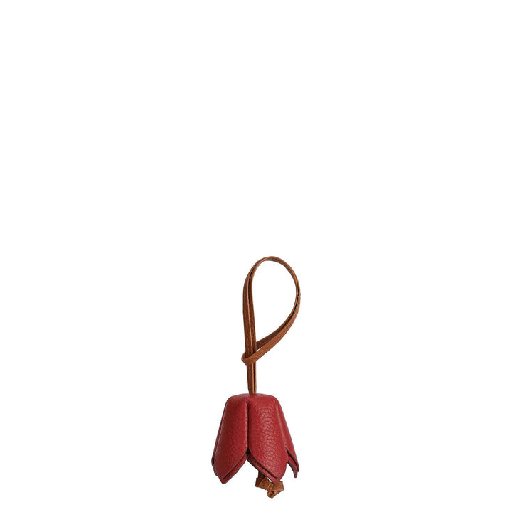 Wax Leather Bag Hanging - Cherry