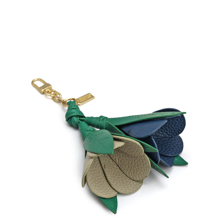 Wax Leather Bag Hanging - Green & Twilight