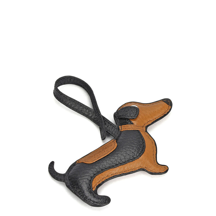 Wax Leather Bag Hanging - Black