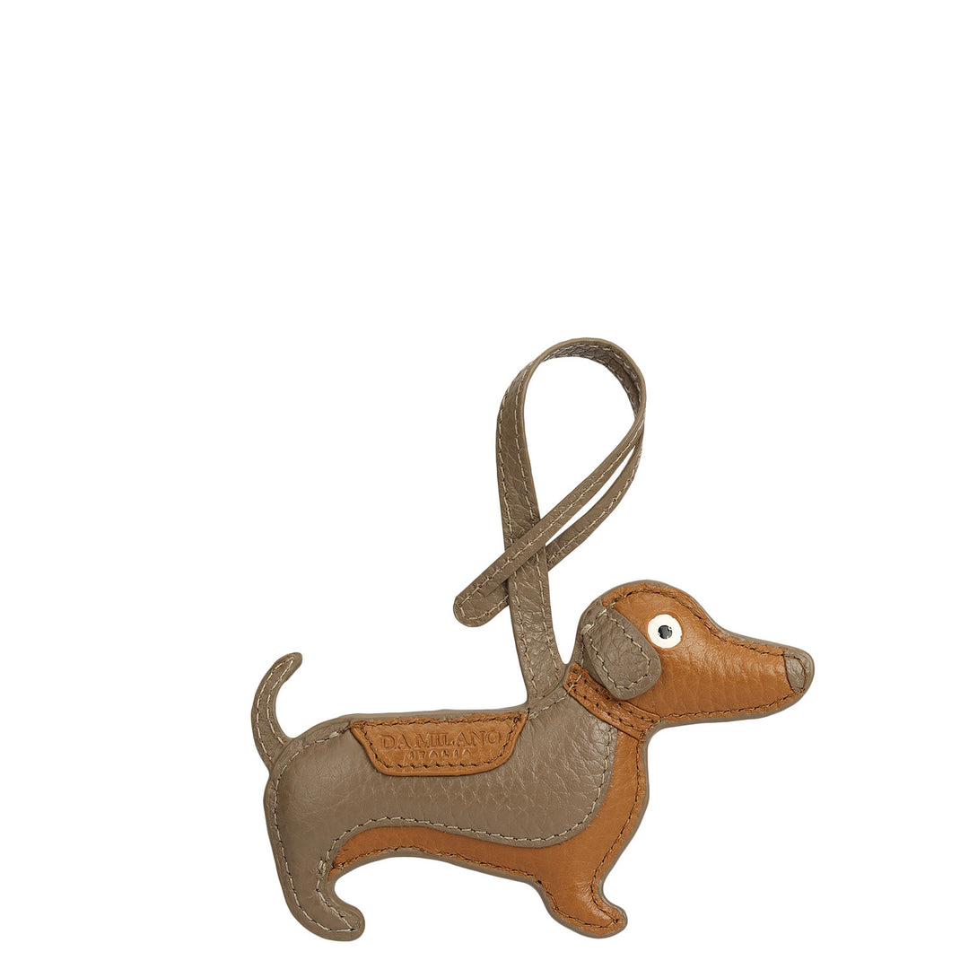 Wax Leather Bag Hanging - Smoke Grey