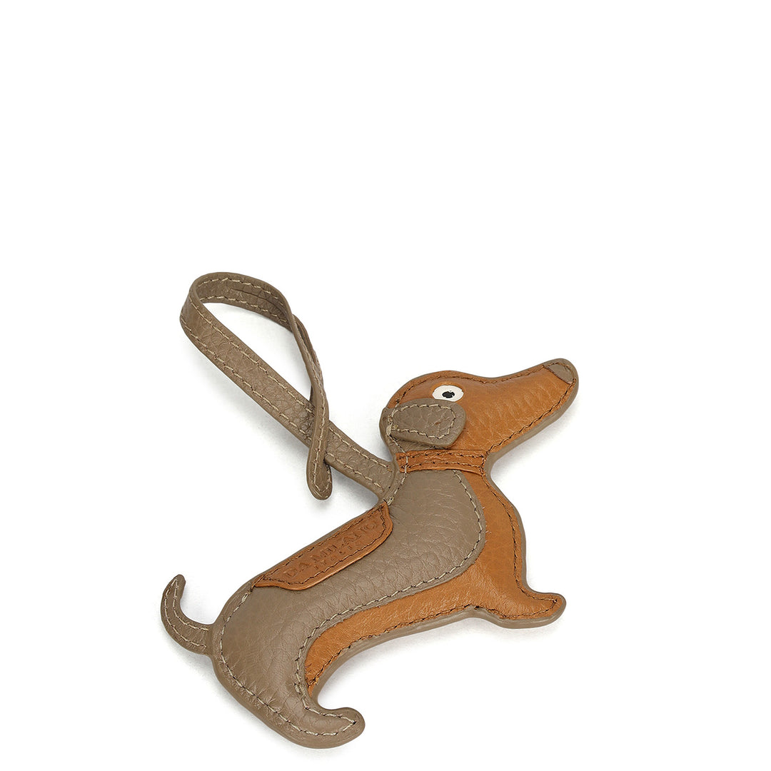 Wax Leather Bag Hanging - Smoke Grey