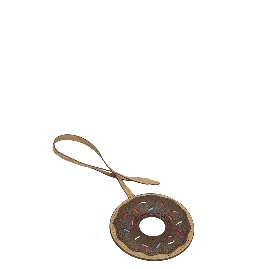 Franzy Plain Leather Bag Hanging - Walnut