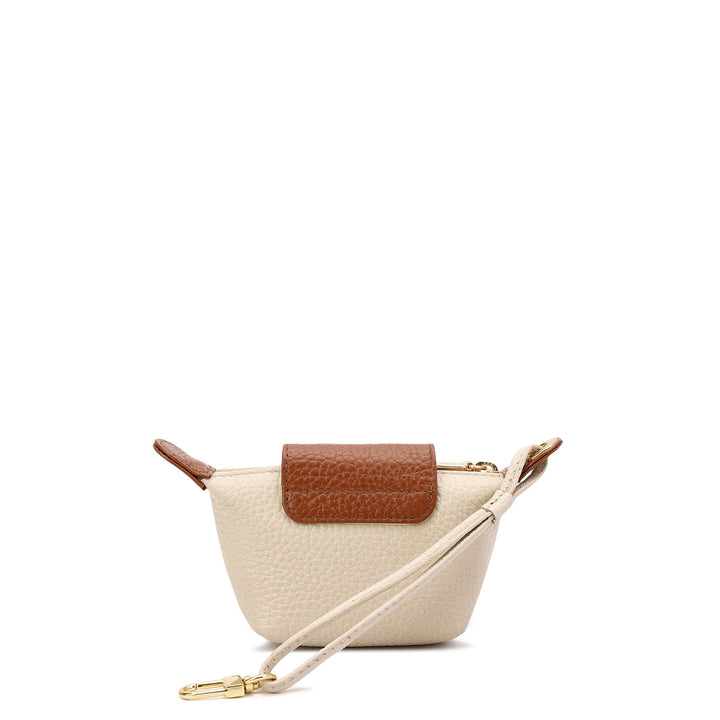 Wax Leather Bag Hanging - Dove