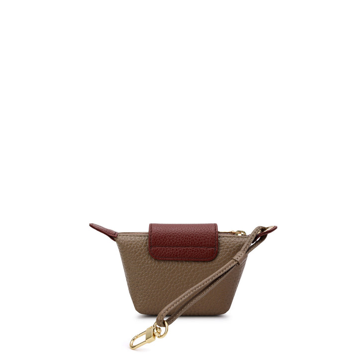 Wax Leather Bag Hanging - Greyish Taupe