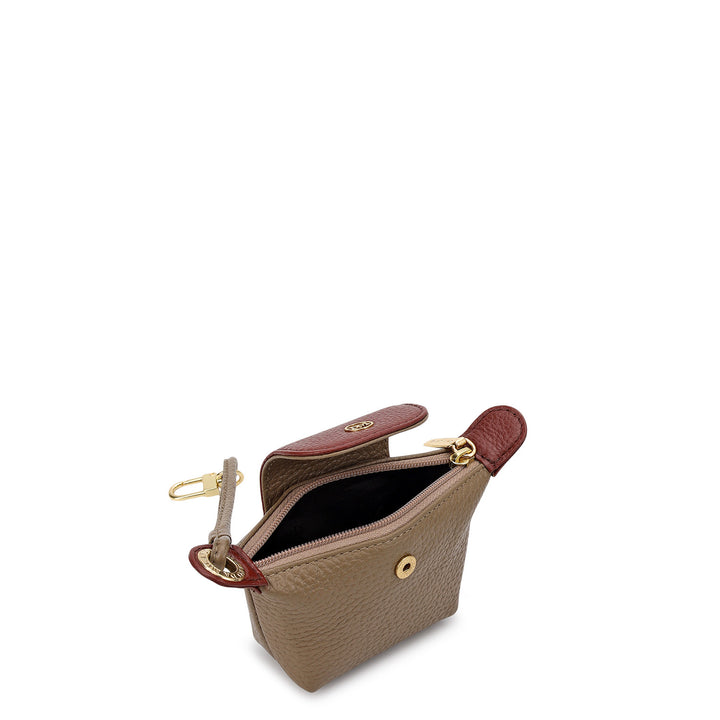 Wax Leather Bag Hanging - Greyish Taupe