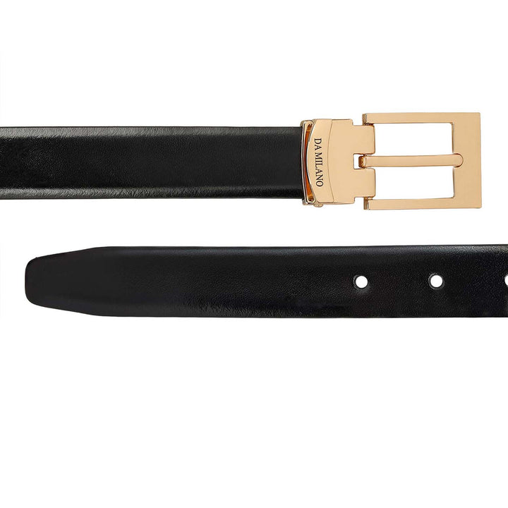 Formal Plain Leather Ladies Belt - Black & Brown