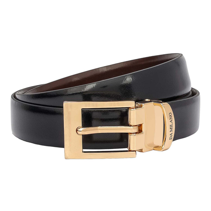 Formal Plain Leather Ladies Belt - Black & Brown