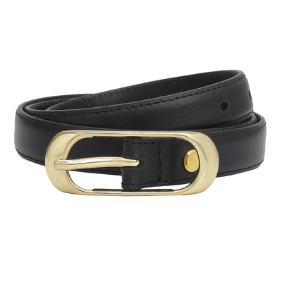 Casual Plain Leather Ladies Belt