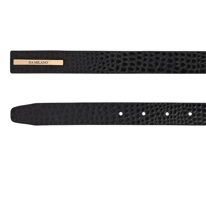 Formal Coro Leather Ladies Belt-Black