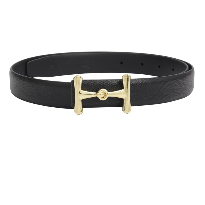 Casual Saffiano Leather Ladies Belt