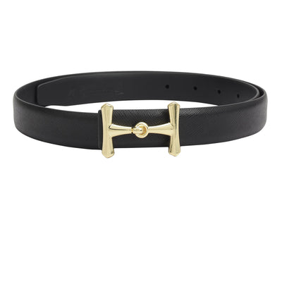Casual Saffiano Leather Ladies Belt