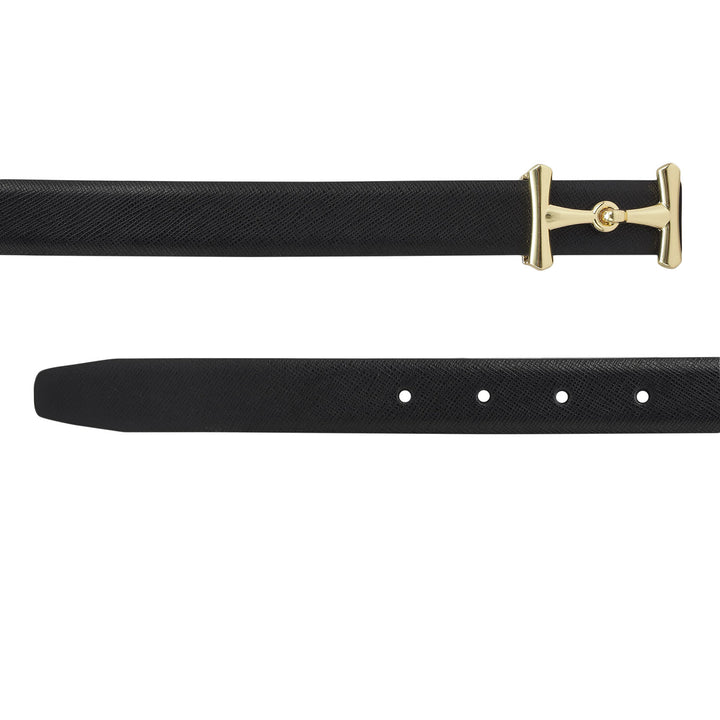Casual Saffiano Leather Ladies Belt