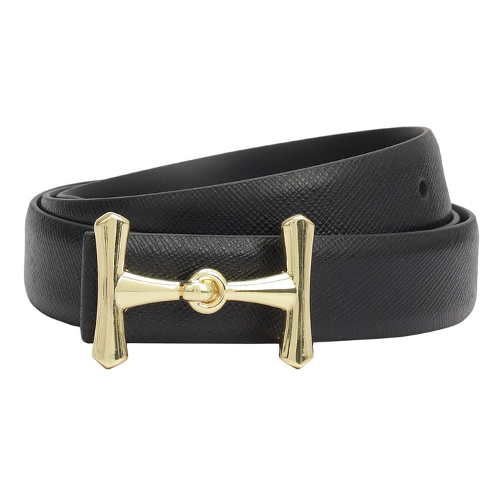 Casual Saffiano Leather Ladies Belt