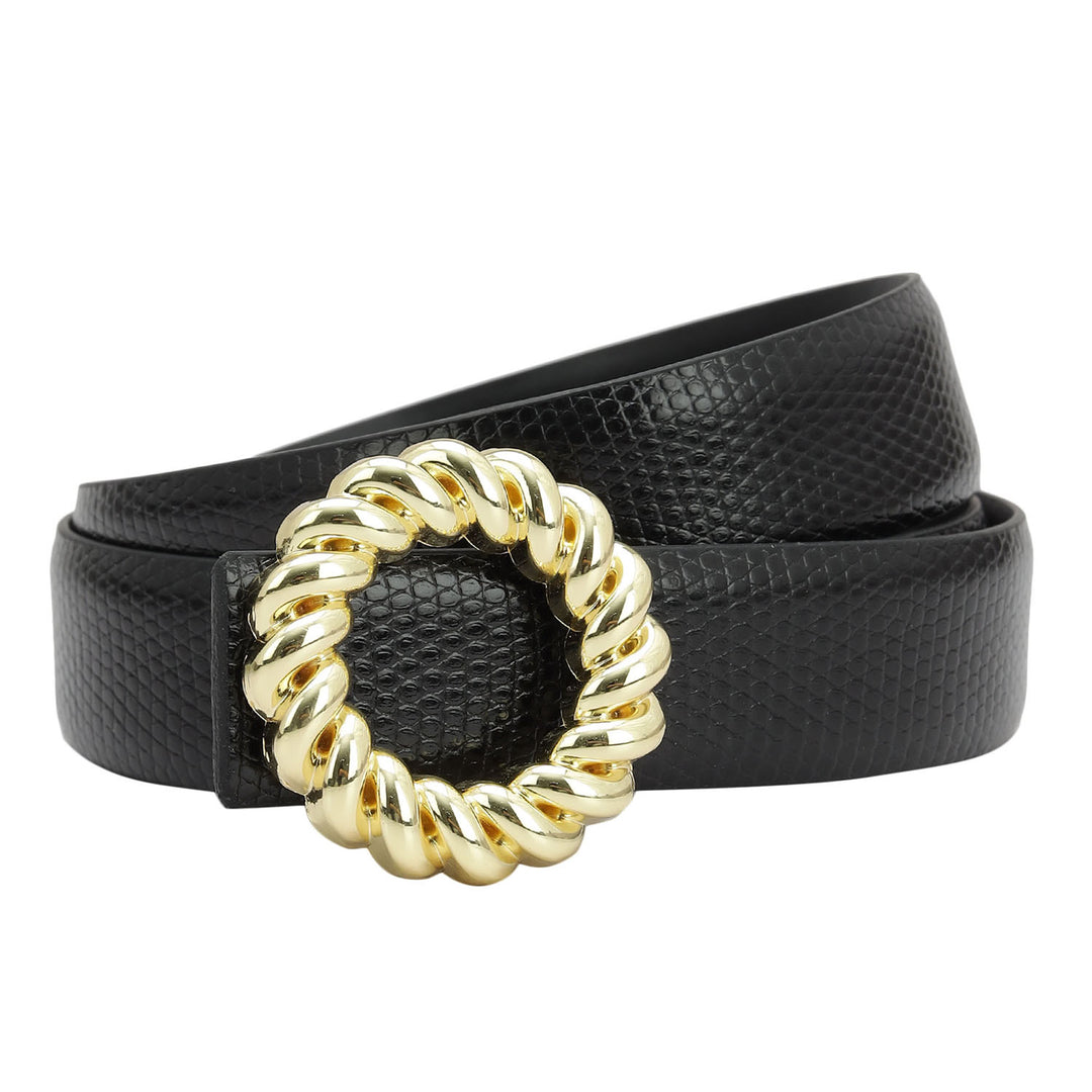 Casual Lizard Leather Ladies Belt