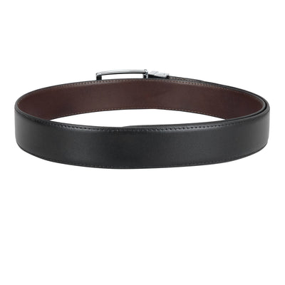 Formal Plain Leather Reversible Mens Belt - Black & Brown