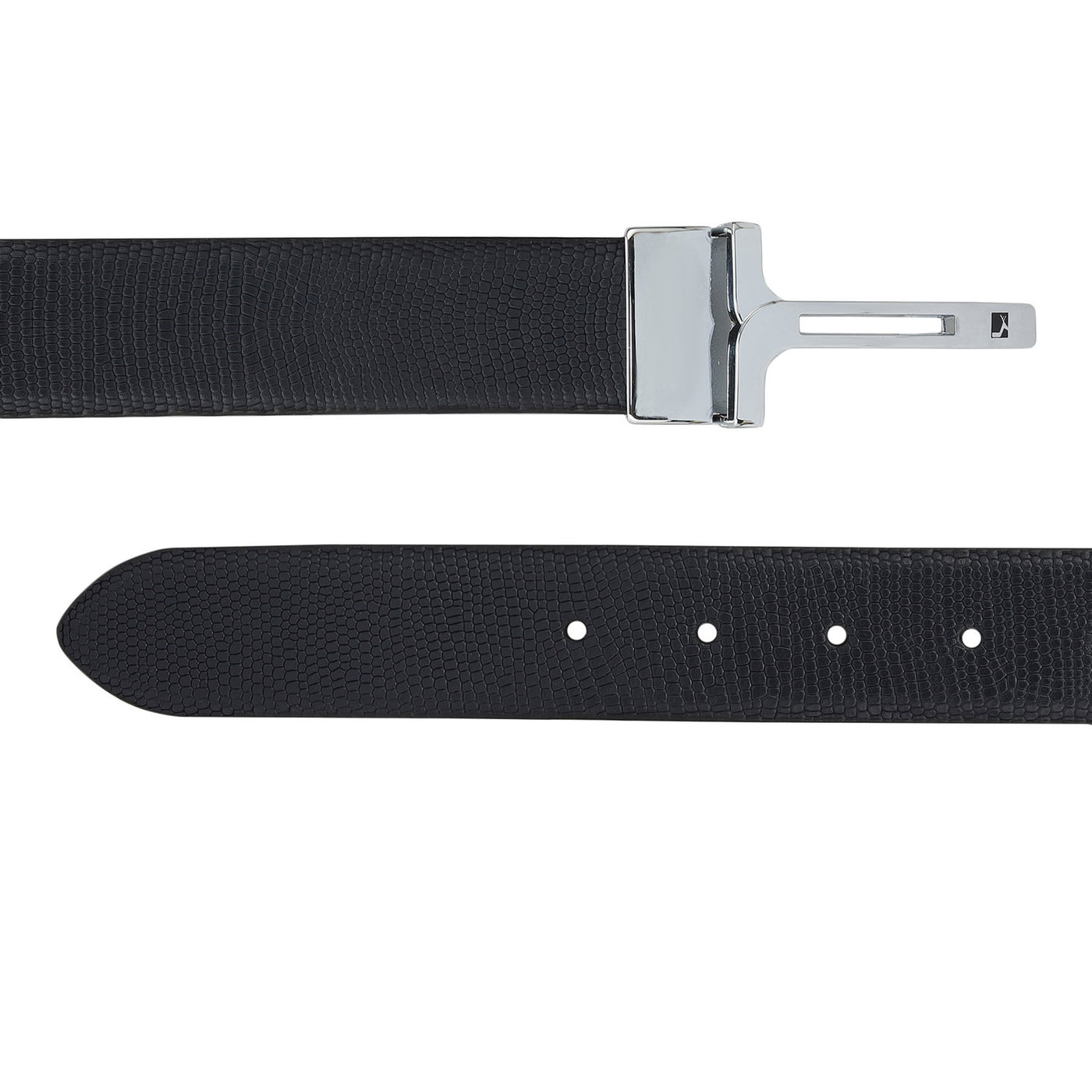 Casual Lizard Leather Mens Belt