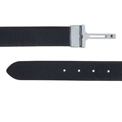 Casual Lizard Leather Mens Belt