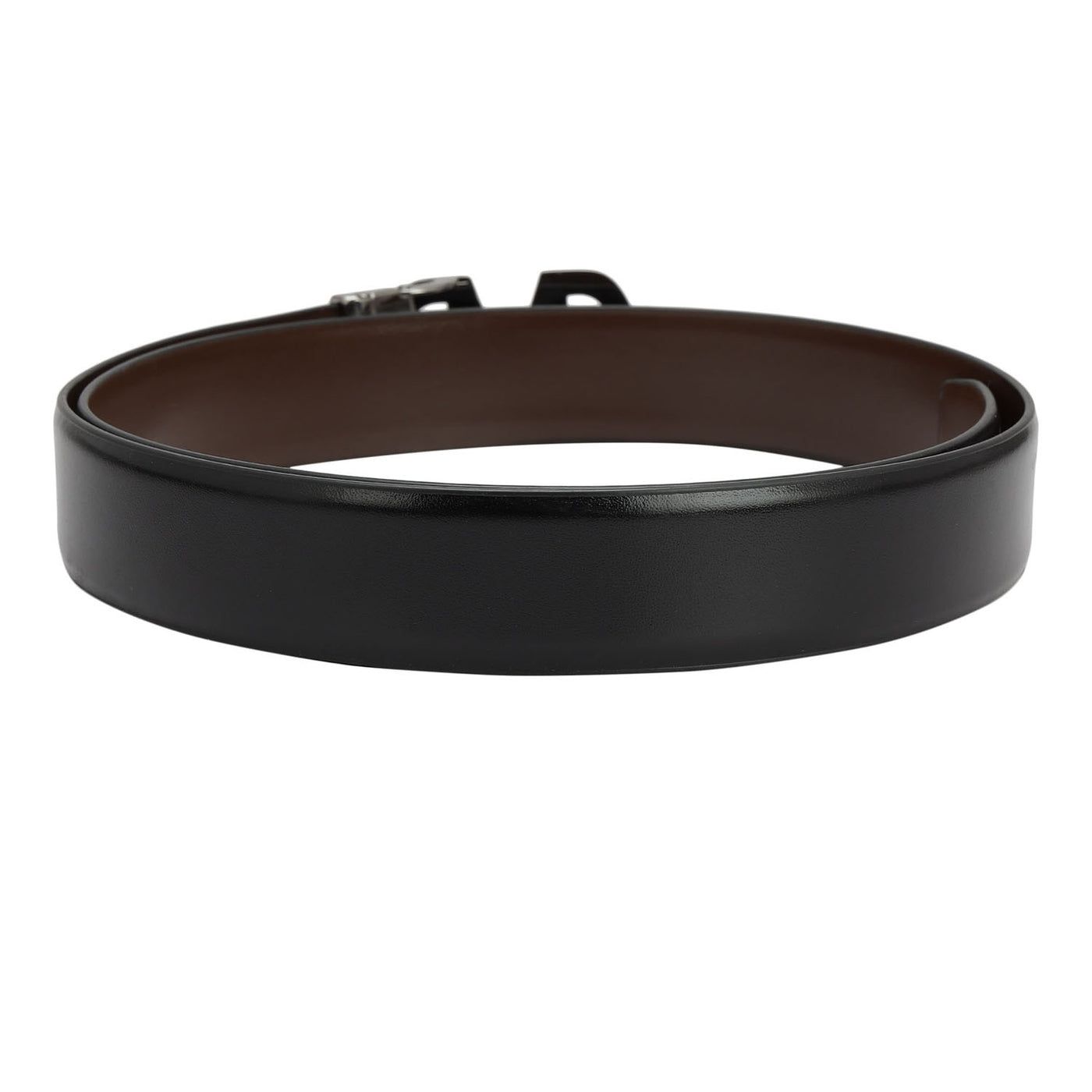 Casual Plain Leather Mens Belt