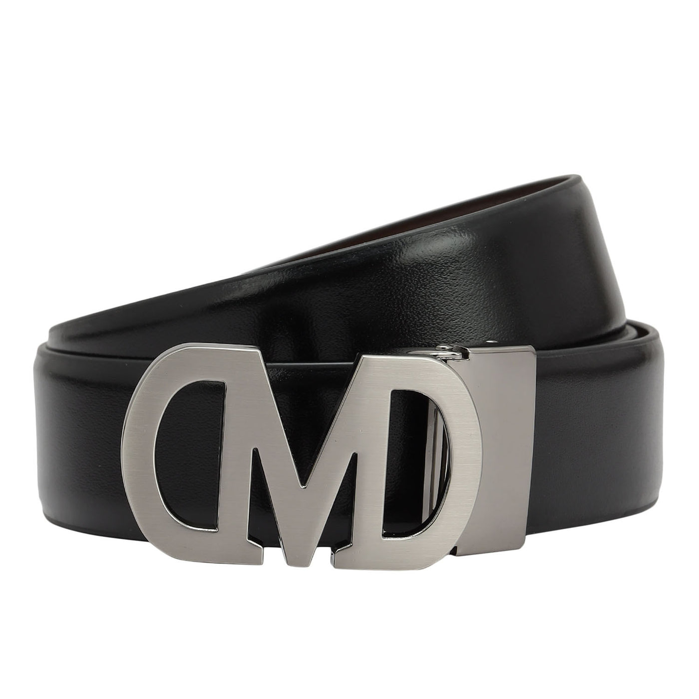 Casual Plain Leather Mens Belt