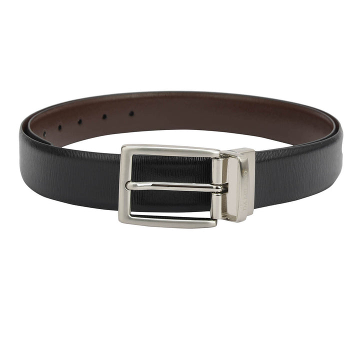 Formal Aztec Leather Mens Belt