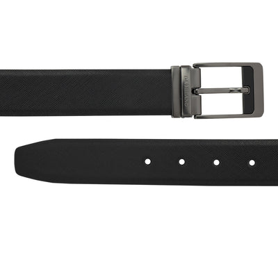 Formal Saffiano Leather Mens Belt