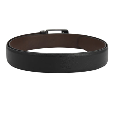 Formal Saffiano Leather Mens Belt