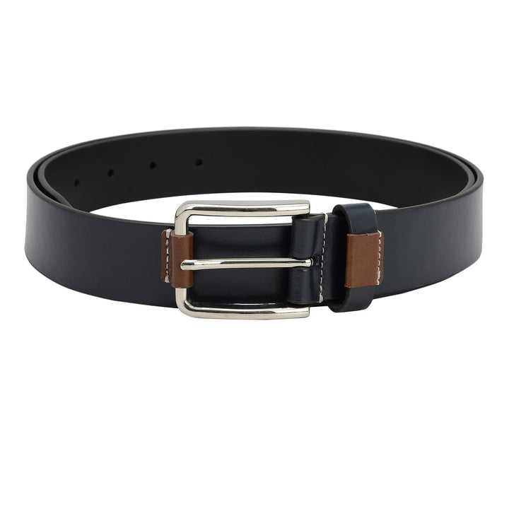 Casual Plain Leather Mens Belt