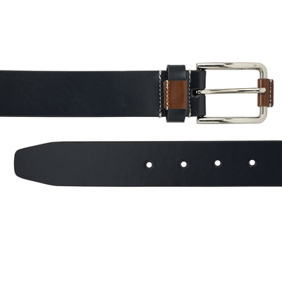 Casual Plain Leather Mens Belt