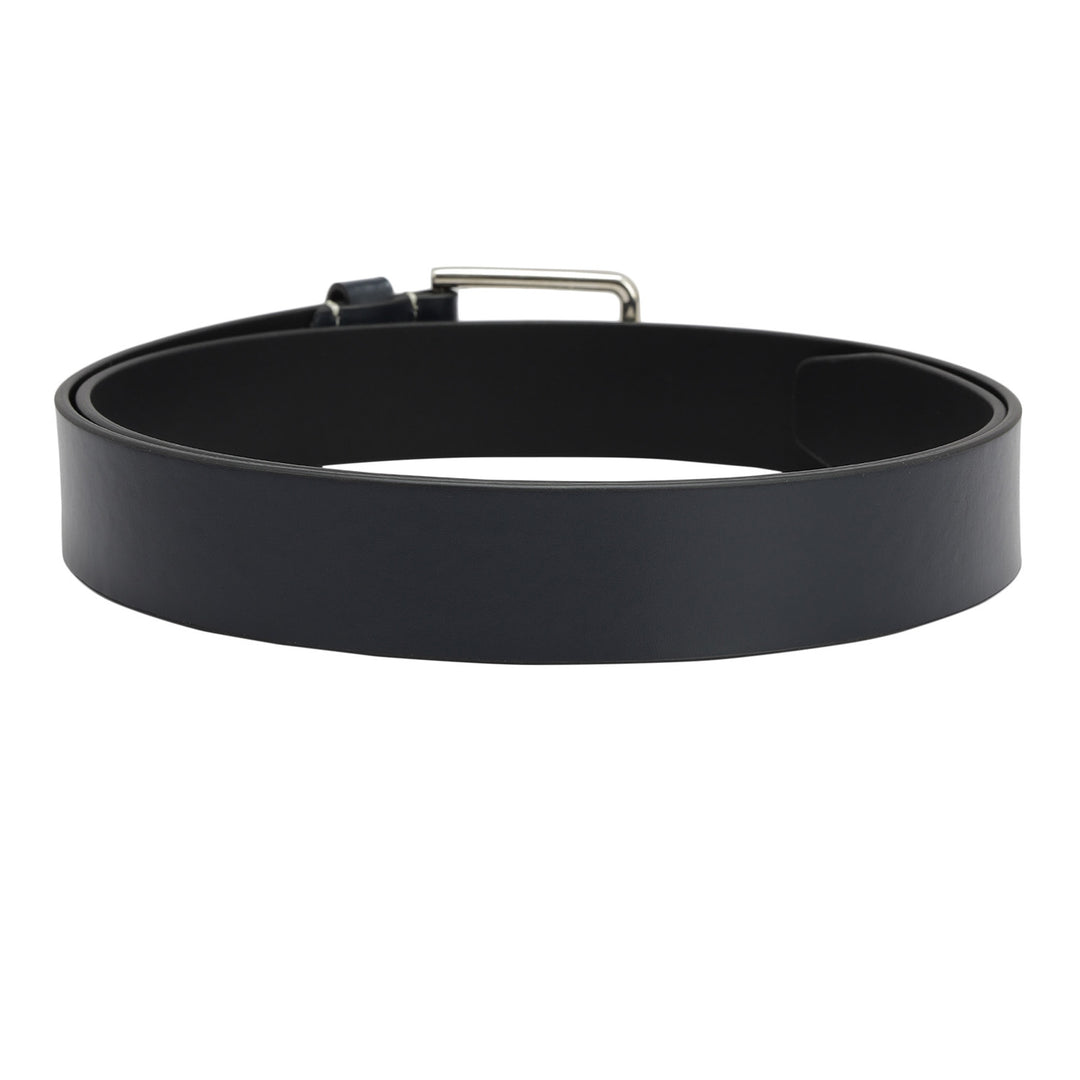 Casual Plain Leather Mens Belt