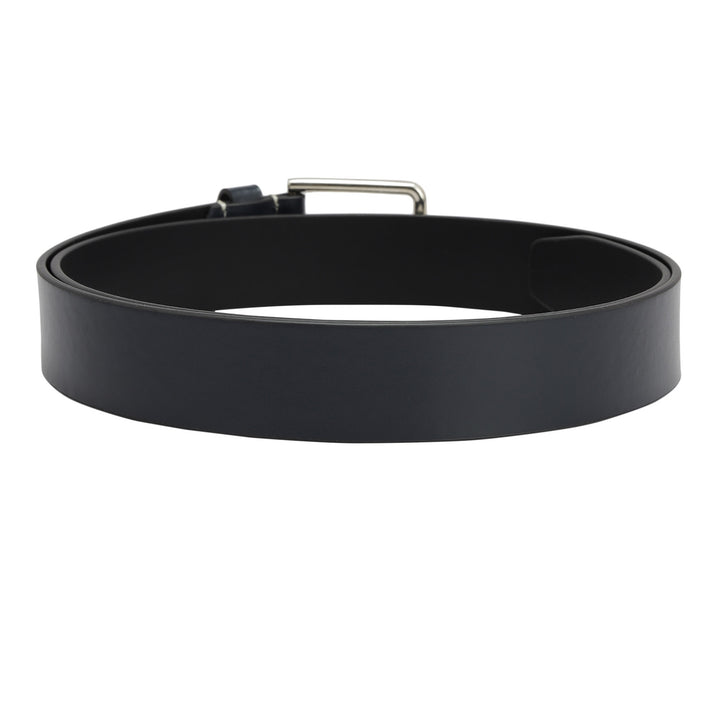 Casual Plain Leather Mens Belt