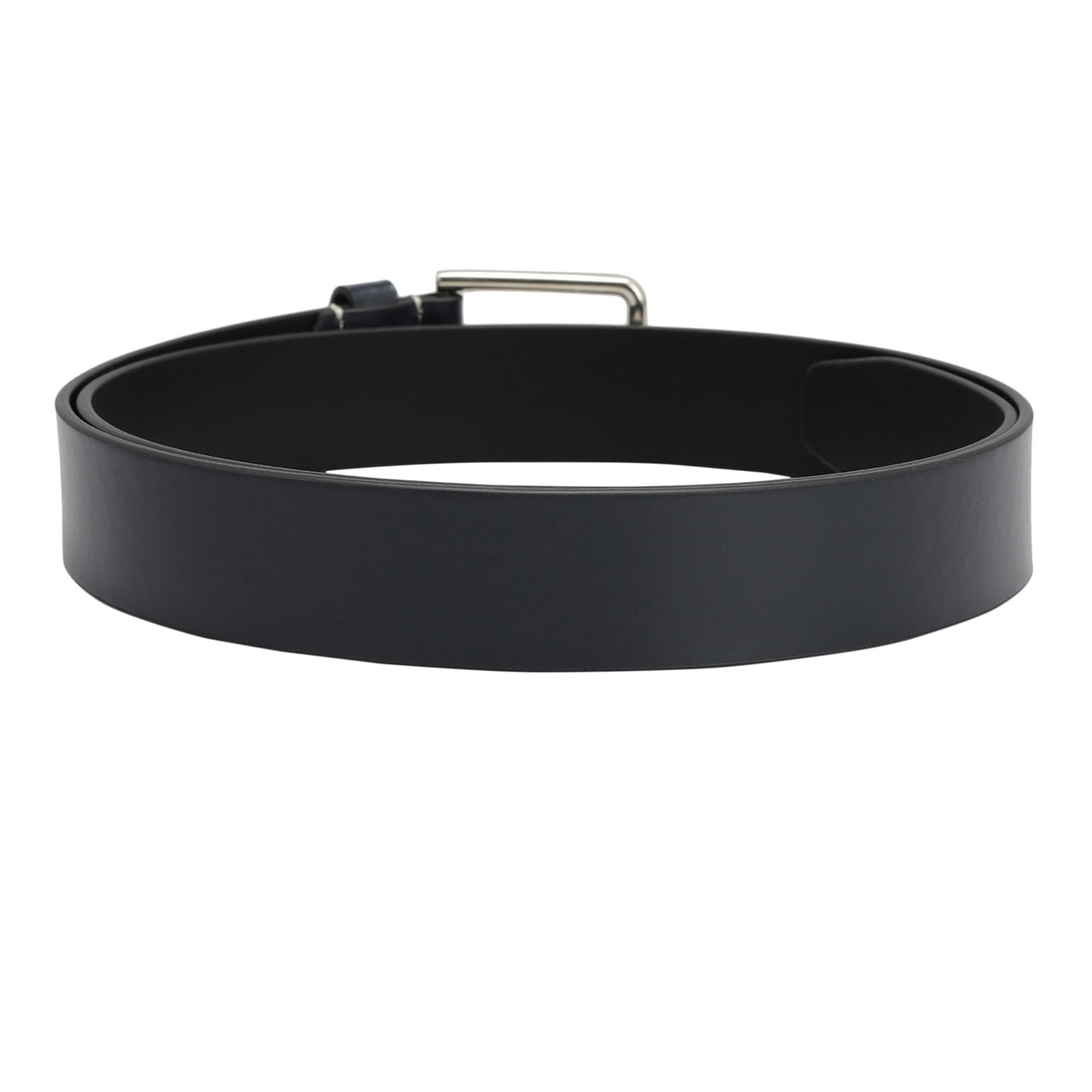 Casual Plain Leather Mens Belt
