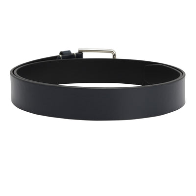 Casual Plain Leather Mens Belt