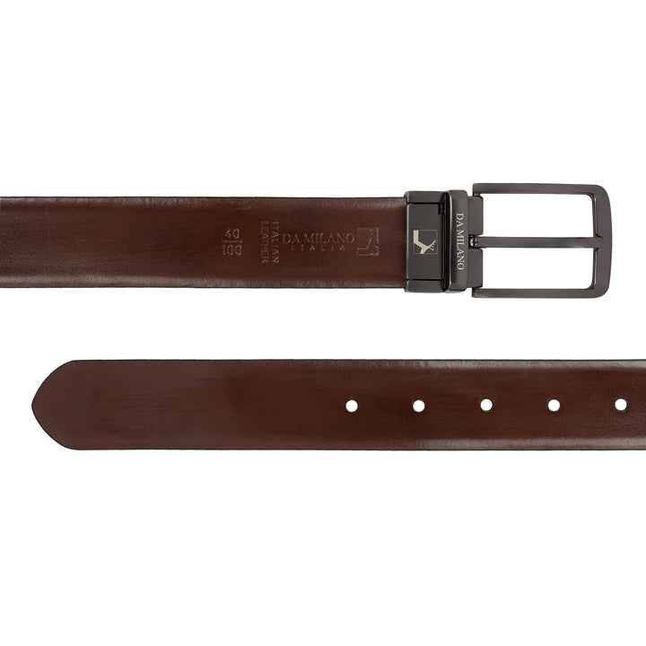 Formal Plain Leather Mens Belt - Black & Brown