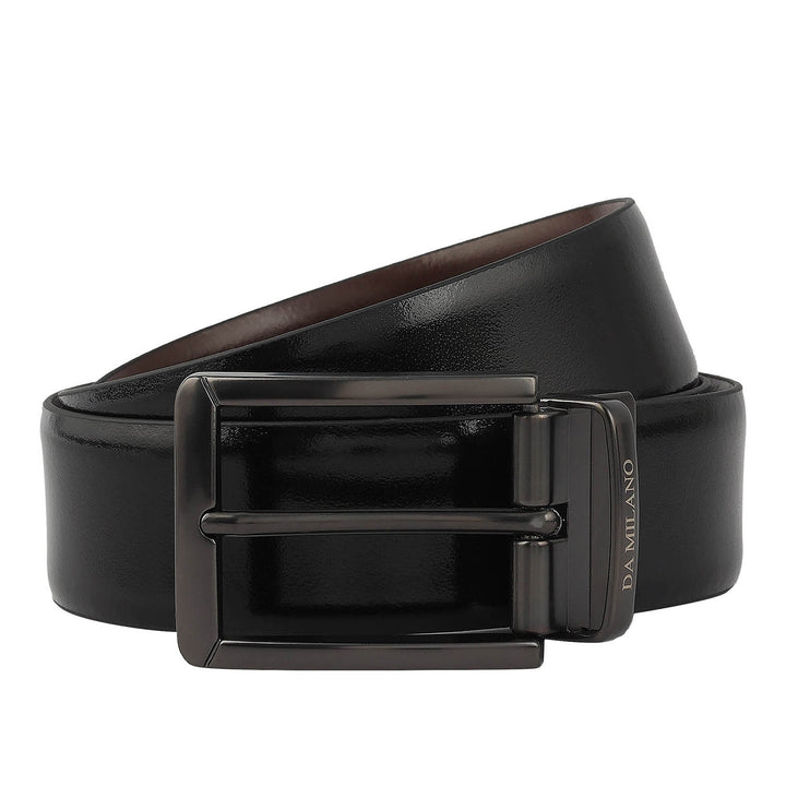 Formal Plain Leather Mens Belt - Black & Brown