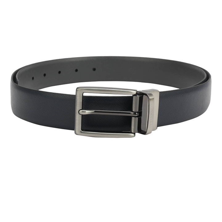 Formal Saffiano Leather Mens Belt