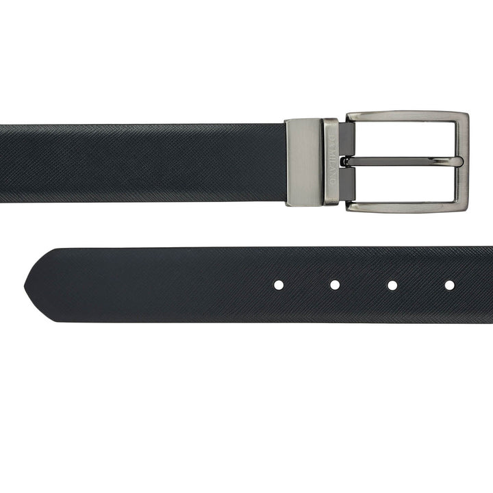Formal Saffiano Leather Mens Belt