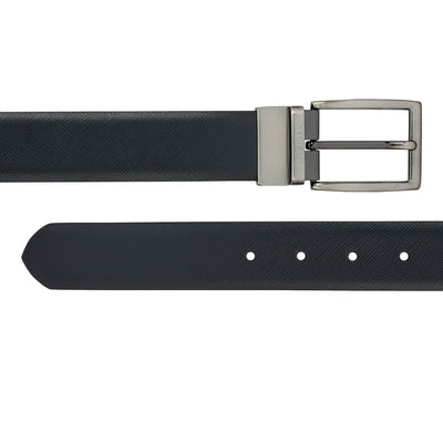 Formal Saffiano Leather Mens Belt