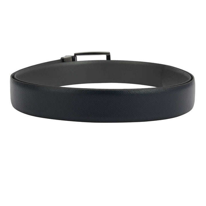 Formal Saffiano Leather Mens Belt