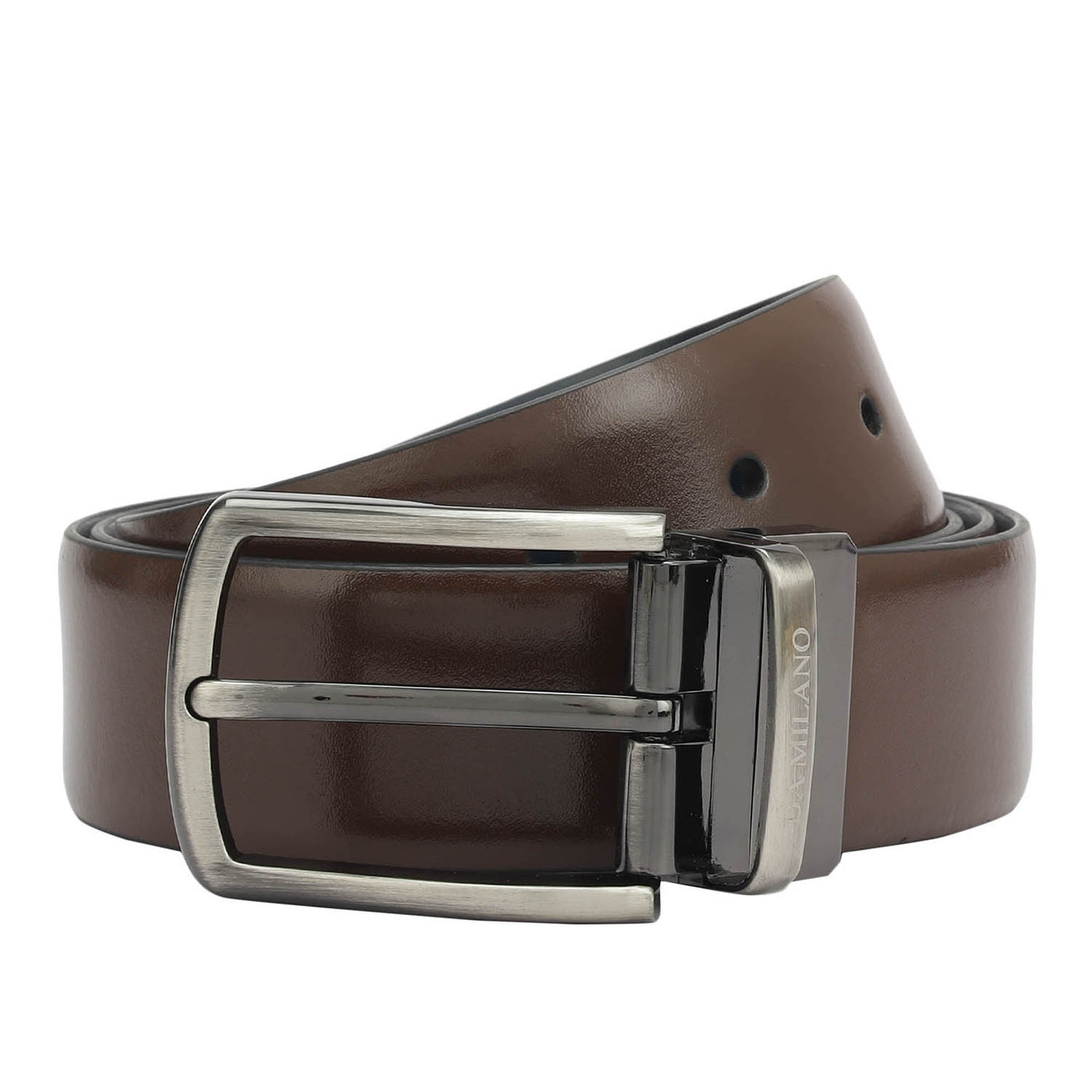Formal Plain Leather Mens Belt