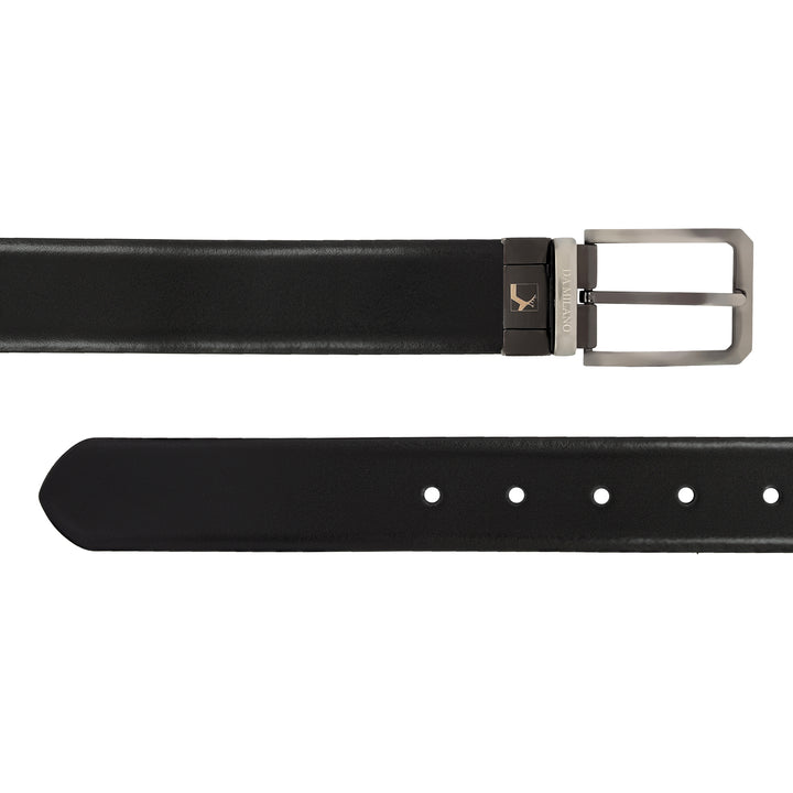 Formal Plain Leather Mens Belt - Black & Brown