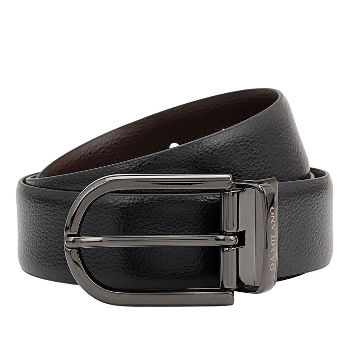 Casual Wax Leather Reversible Mens Belt - Black & Brown