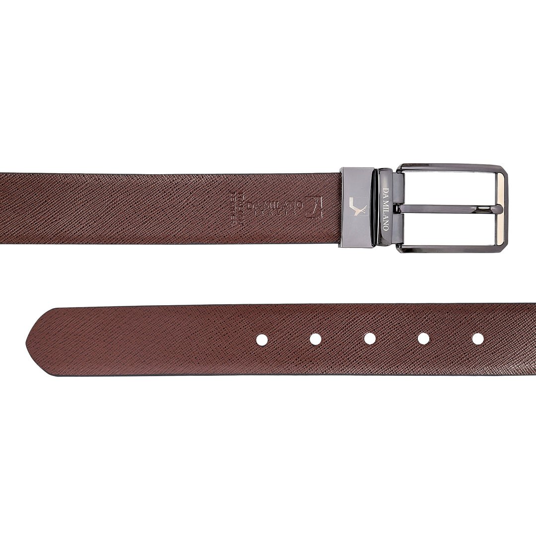 Formal Plain Leather Reversible Mens Belt - Black & Brown