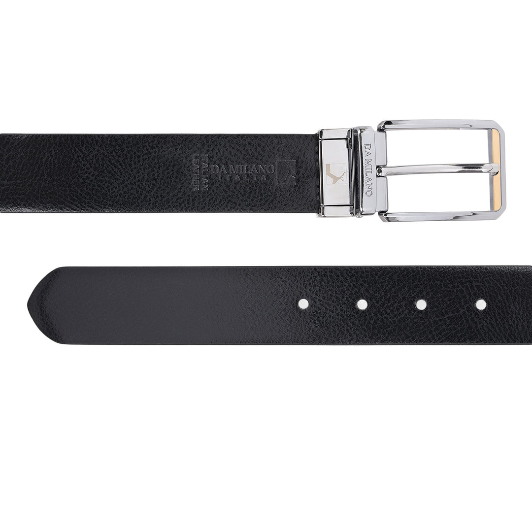 Formal Wax Leather Mens Belt-COGNAC